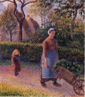 Pissarro, Camille - Woman with a Wheelbarrow